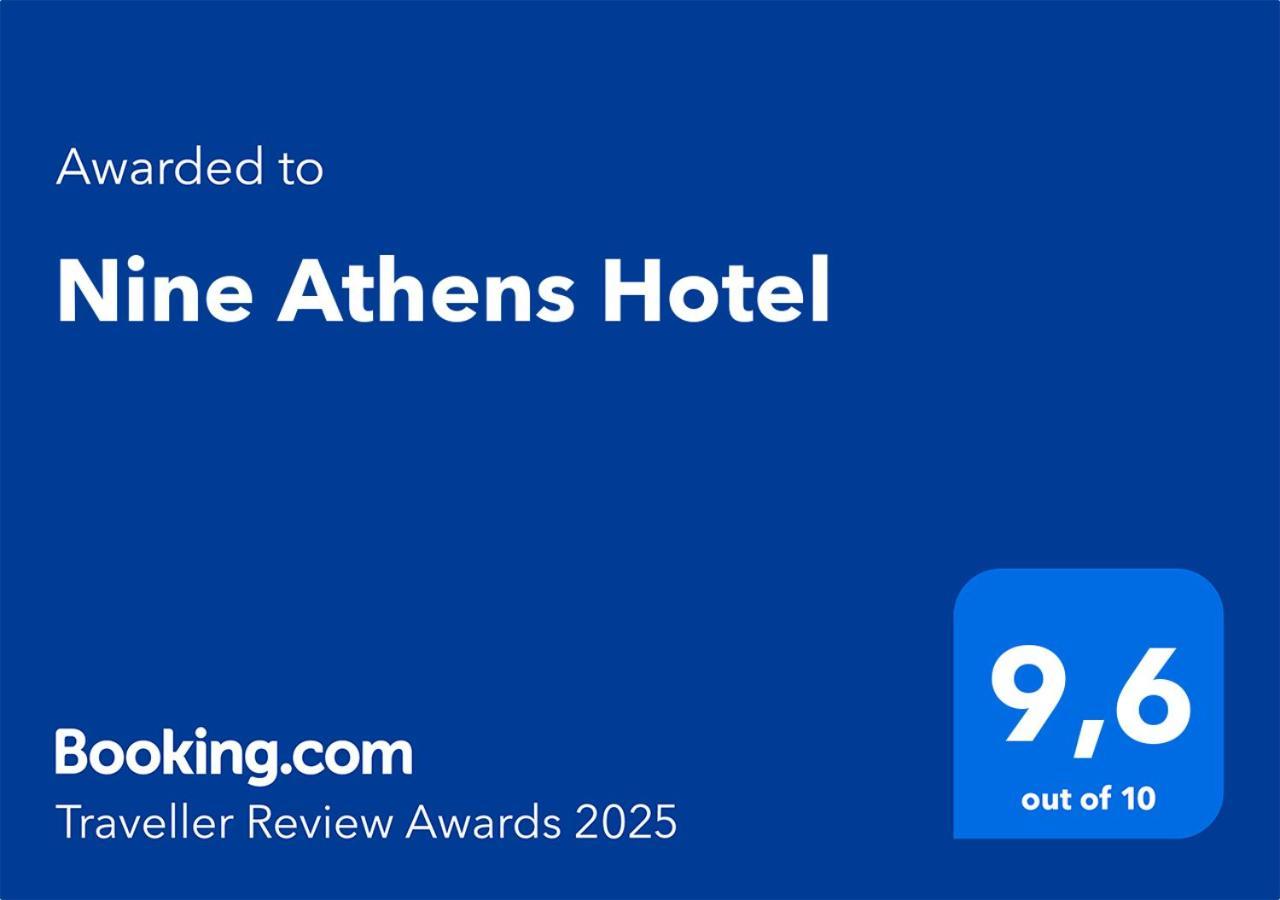Nine Athens Hotel Exteriör bild